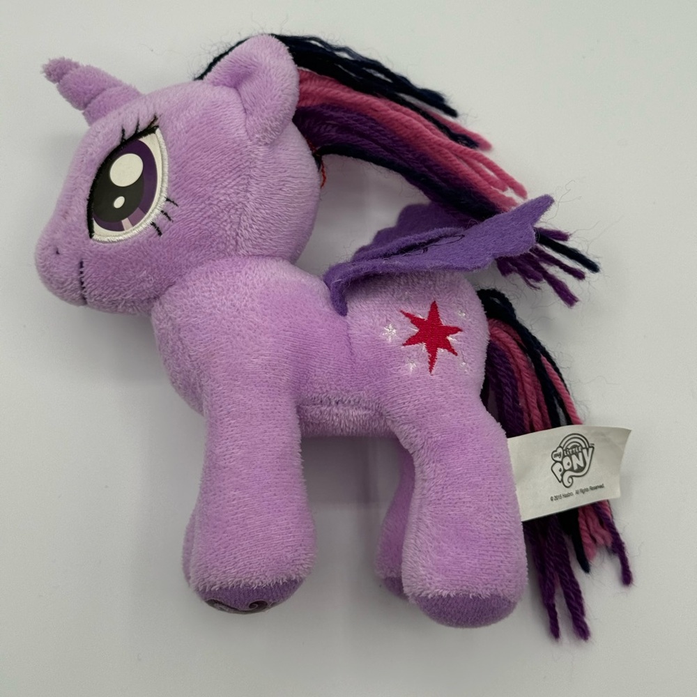 My Little Pony Purple Twilight Sparkle Hasbro Plush Unicorn 7" Toy